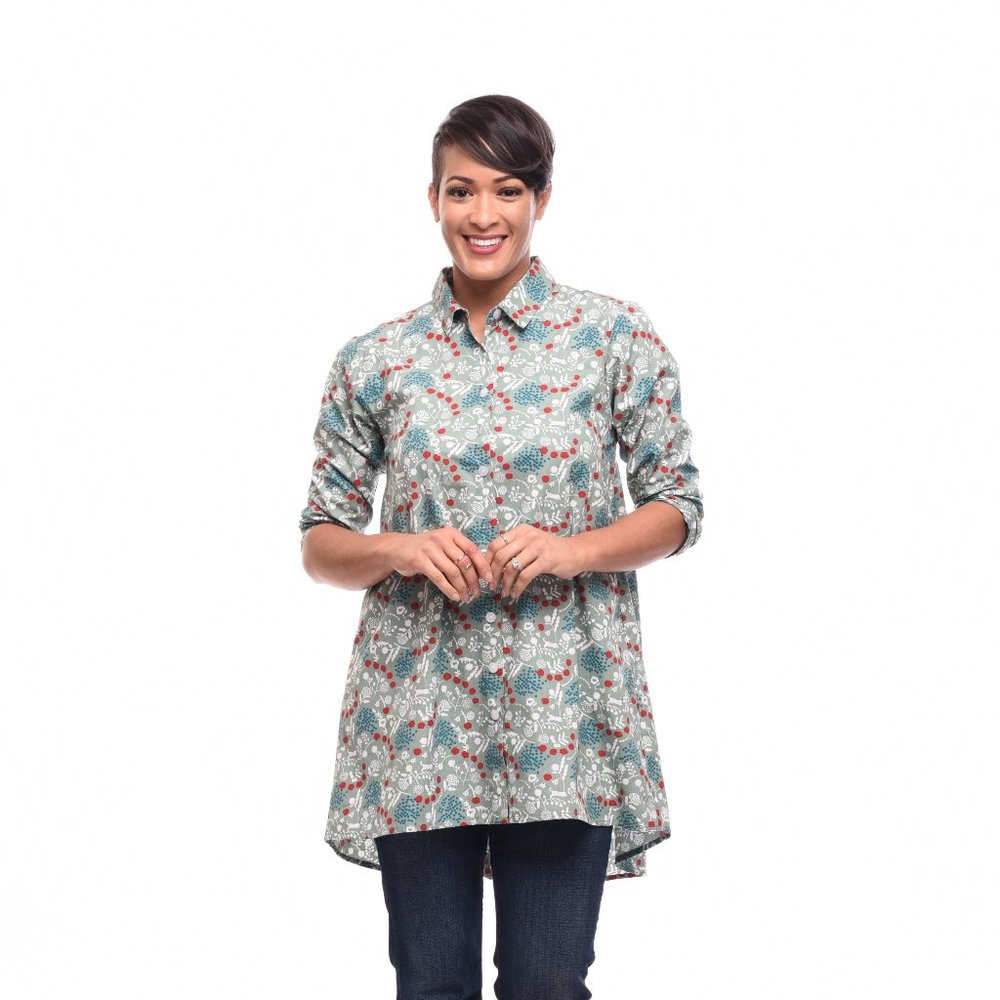 Petulia Blouse in Istanbul by Tulip Clothing NWT